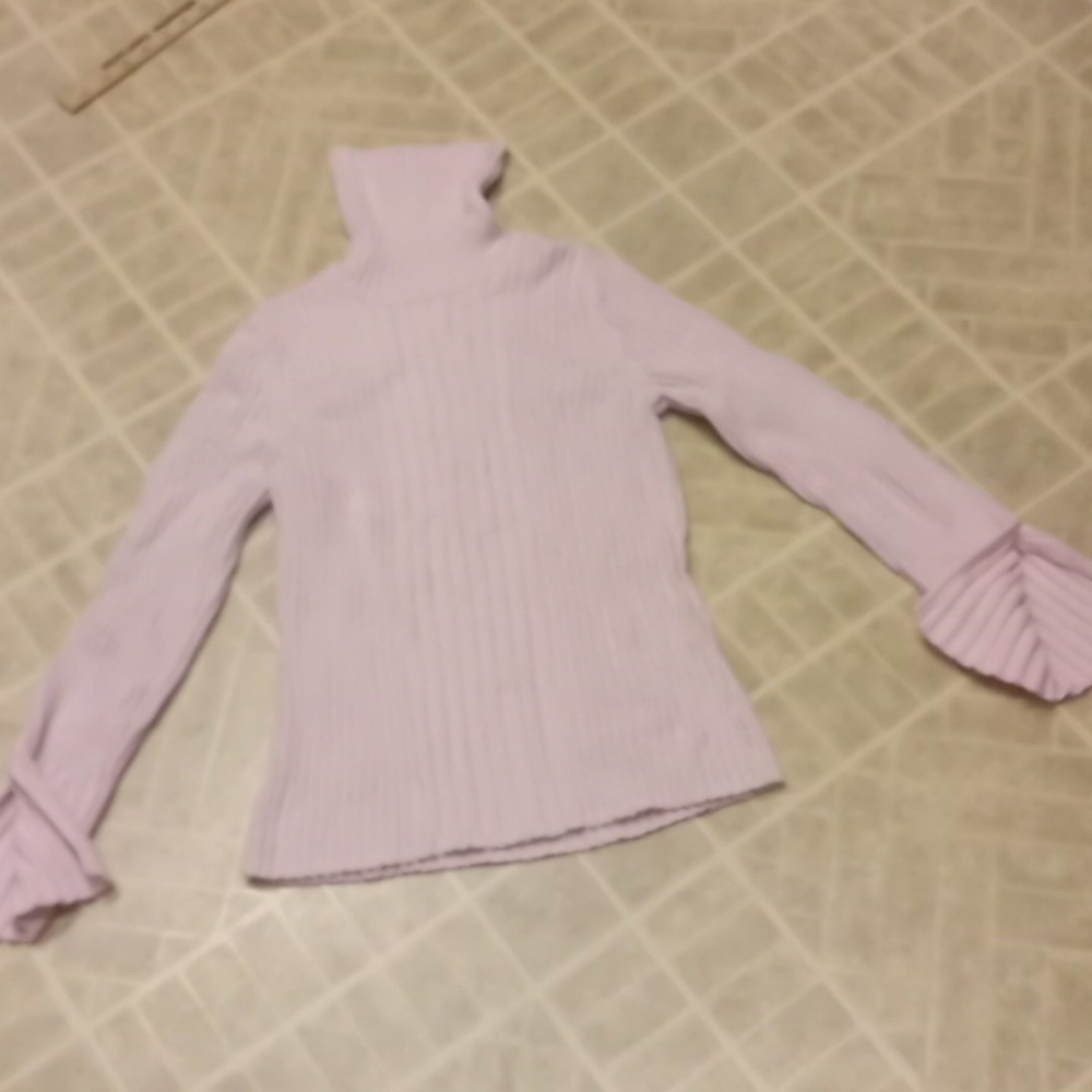 Girls, Pink pullover sweater